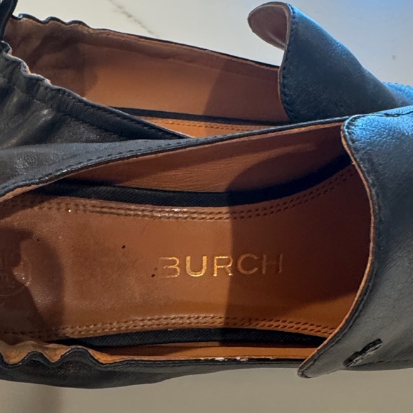 Tory Burch Black Leather Loafers - 8 MED - Picture 5 of 7